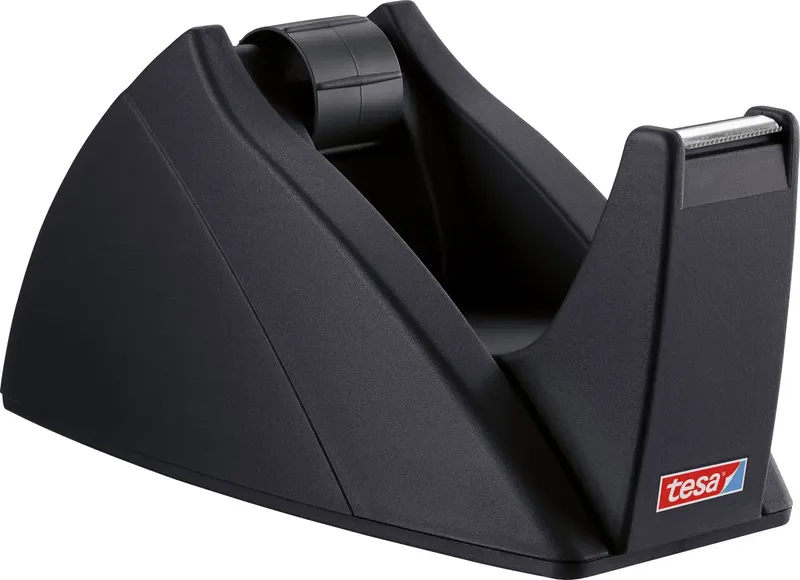 Klebeband-Abroller Easy Cut Schwarz Rollenbreite (max.): 19 mm Rollenlänge (max.) 33 m von tesa – Produktfoto