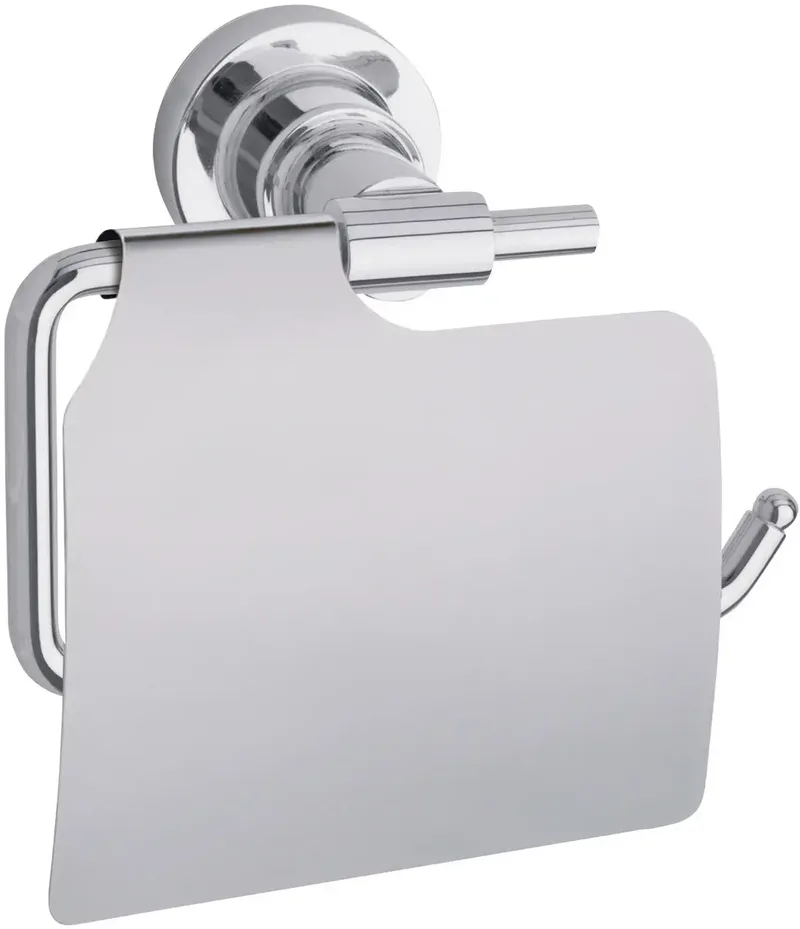 luup Toiletrolhouder Lijm Metaal by tesa in Chrome – product photo