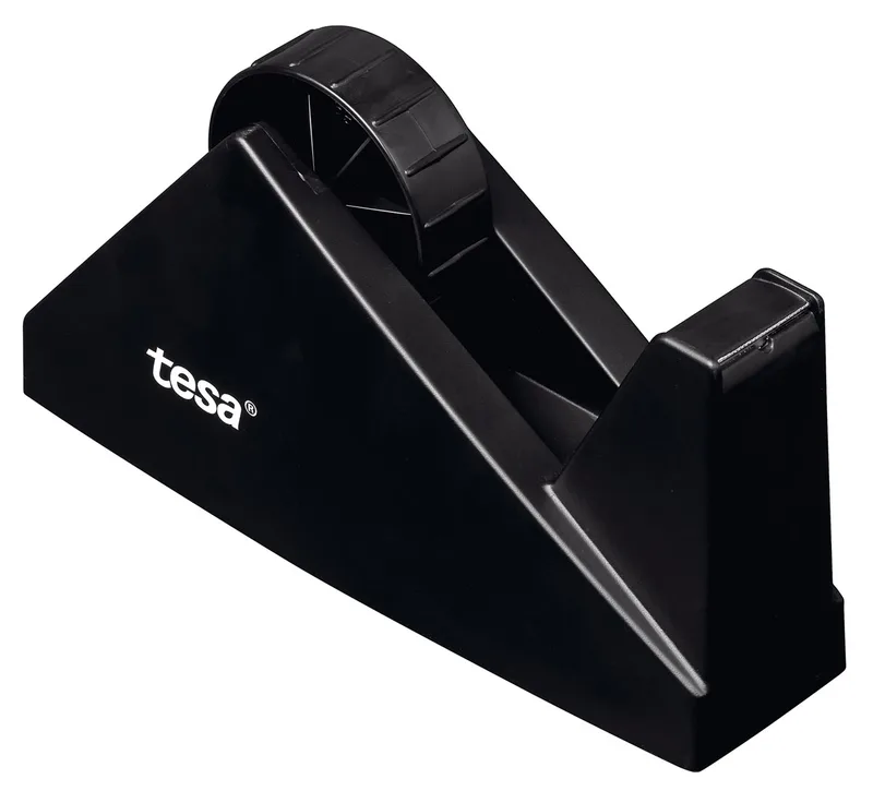 plakbandafroller Easy Cut Economy, zwart van tesa – productfoto