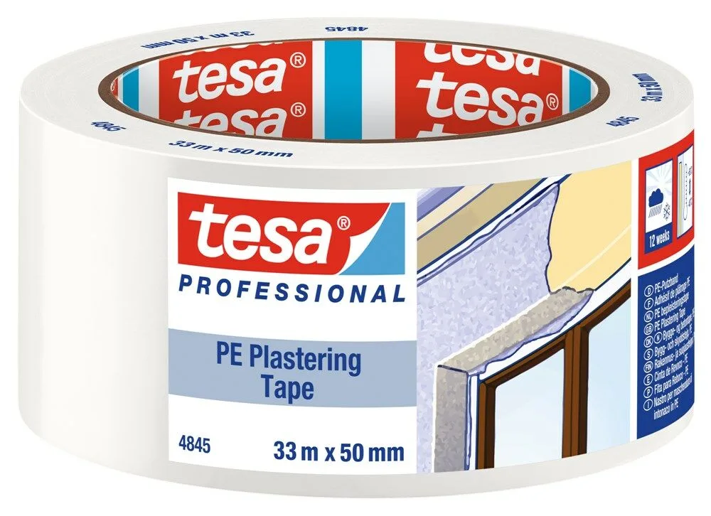 PLASTERING TAPE 4845 WIT van tesa – productfoto