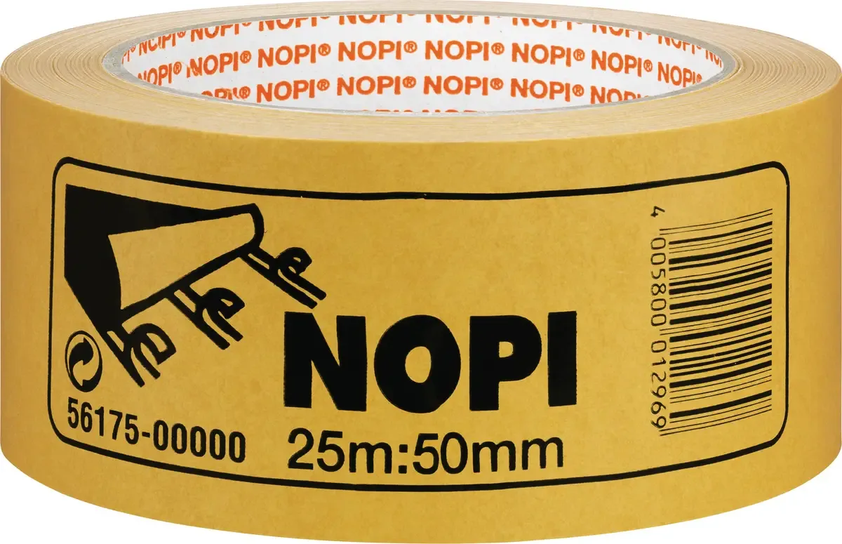 NOPI Doppelseitiges Klebeband aus PP, 50 mm x 25 m von tesa – Produktfoto