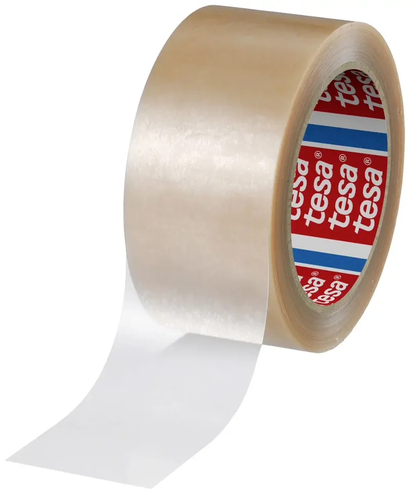 tesa 04124-00015-00 Verpakkingstape tesapack 4124 (l x b) 66 m x 50 mm 1 stuk(s) by tesa in Transparent – product photo
