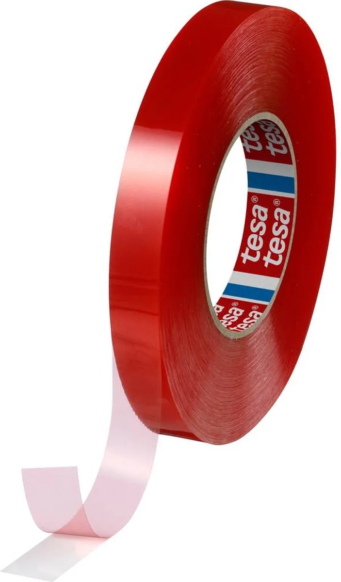 tesa 04965-00008-00 Dubbelzijdige tape tesafix 4965 (l x b) 50 m x 19 mm 1 stuk(s) fra tesa i Gennemsigtig – produktbillede