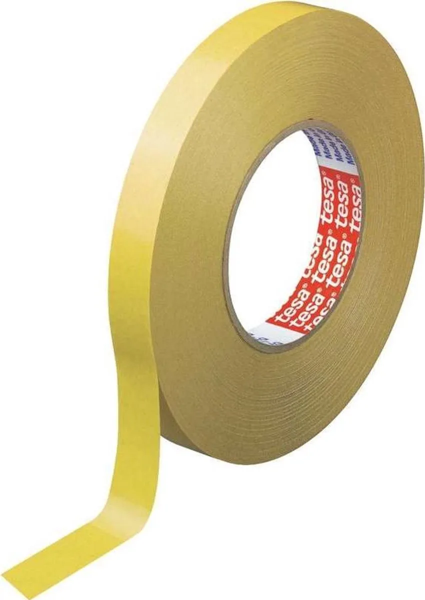 tesa 04970-00148-00 Dubbelzijdige tape tesafix 4970 (l x b) 50 m x 12 mm 1 stuk(s) by tesa in White – product photo