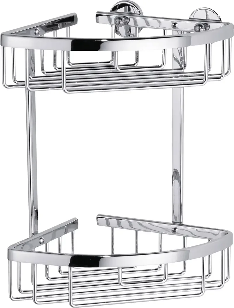 tesa 40205-00000-00 ALUXX Badkamerplank Lijm Chroom (glanzend) från tesa i Krom – produktbild