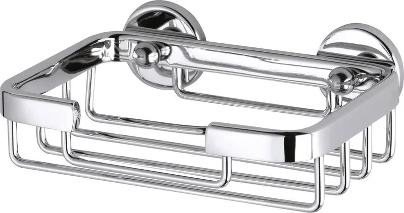 tesa 40208-00000-00 ALUXX Zeepmandje Lijm Chroom (glanzend) från tesa i Krom – produktbild