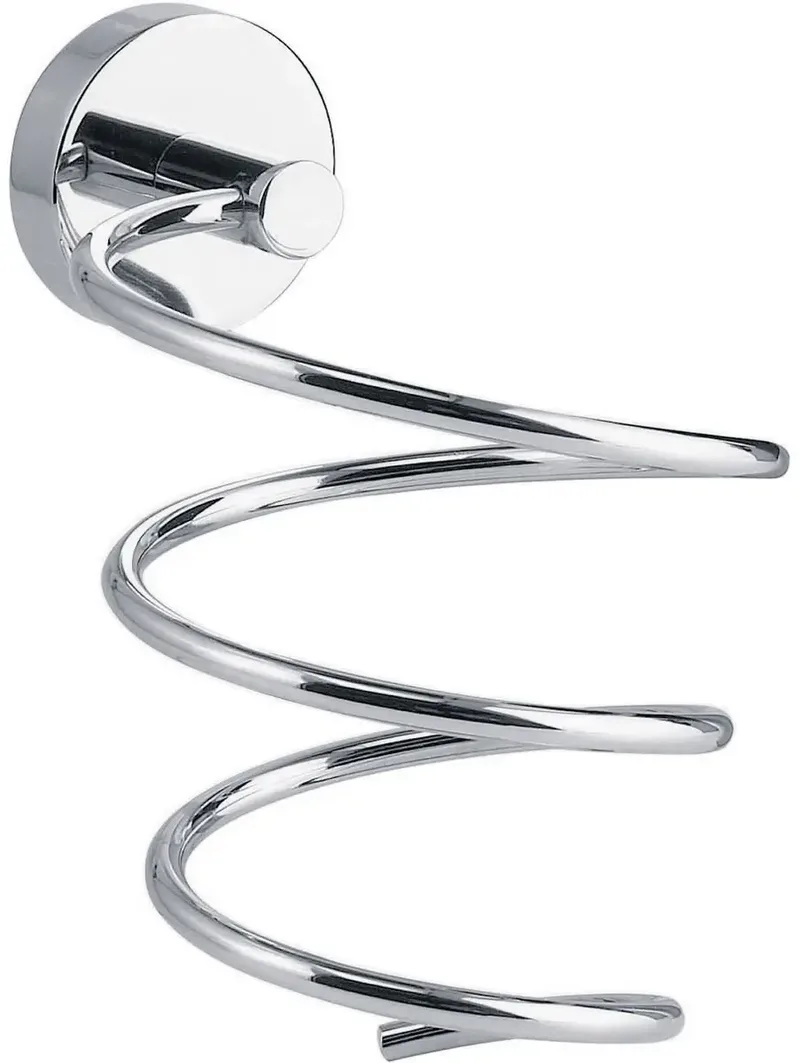 tesa 40325-00000-00 SMOOZ Föhnhouder Lijm Chroom (glanzend) van tesa in Chroom – productfoto