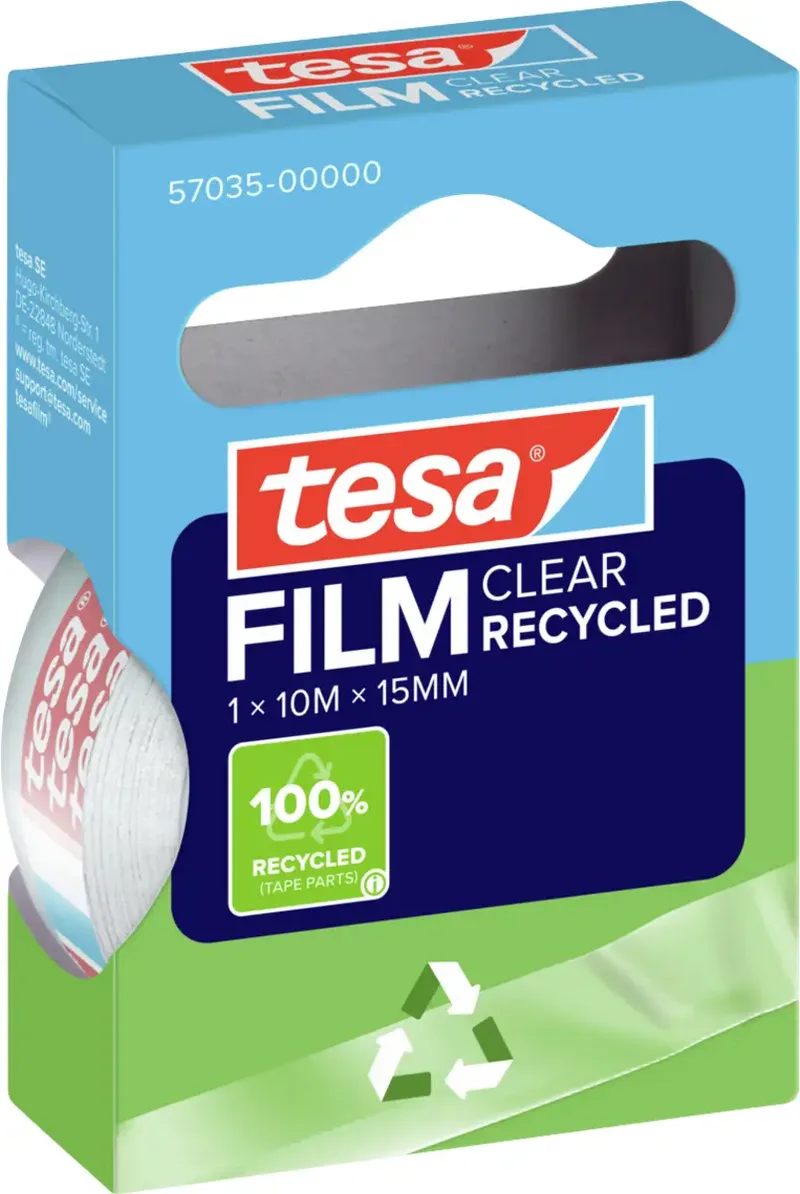 tesa 57035-00000-01 tesafilm Eco & Clear Transparent (L x B) 10 m x 15 mm 1 St. de tesa – photo produit
