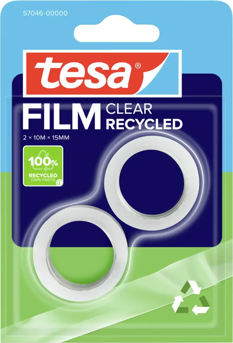 tesa 57046-00000-01 tesafilm Eco & Clear Transparent (L x B) 10 m x 15 mm 2 St. de tesa – photo produit