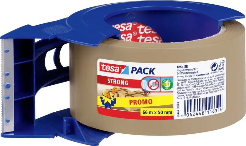 tesa 57424-00003-03 Klebeband-Abroller tesapack® Chamois (L x B) 66 m x 50 mm 1 St. de tesa – photo produit