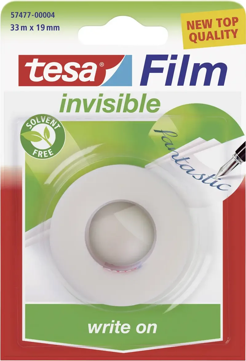 tesa 57477-00004-03 tesafilm Invisible Transparent (L x B) 33 m x 19 mm 1 St. von tesa – Produktfoto