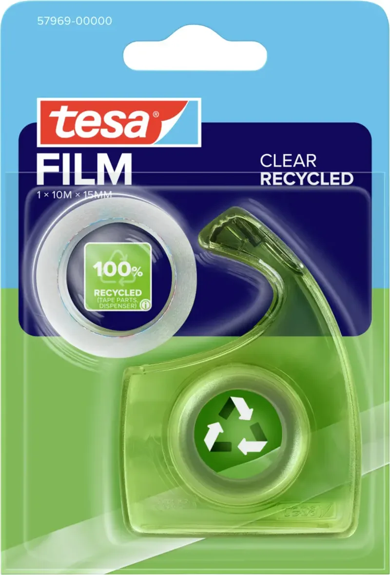tesa 57969-00000-01 tesafilm Eco & Clear Transparent (L x B) 10 m x 15 mm 1 St. by tesa – product photo