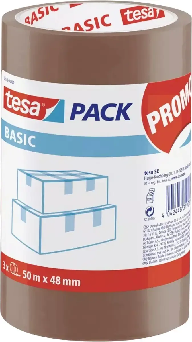 tesa 58578-00000-01 Klebeband tesa® Braun (L x B) 50 m x 48 mm 1 St. by tesa – product photo