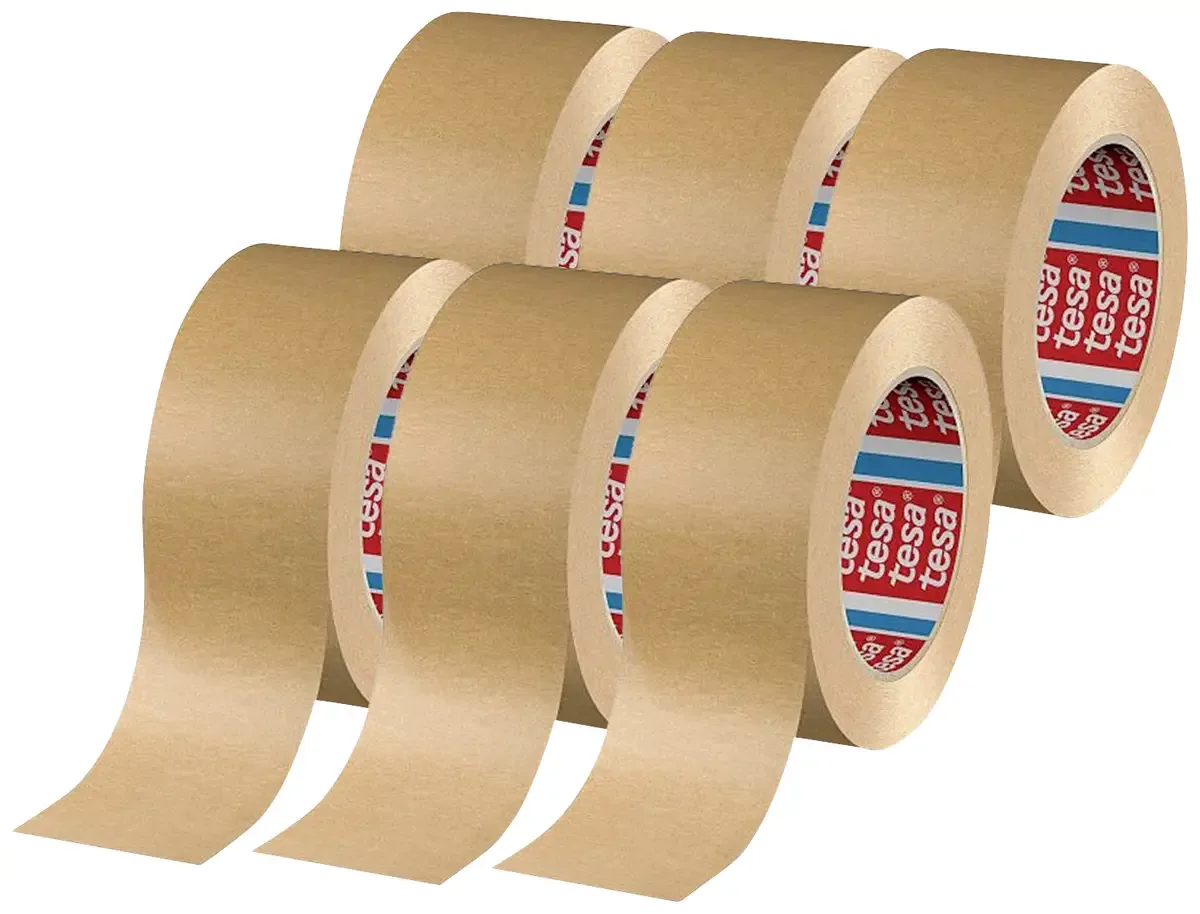 tesapack 4713 04713-00000-00 Pakkebånd tesapack® 4713 Brun (L x B) 50 m x 50 mm 6 stk von tesa in Braun – Produktfoto
