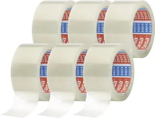 tesapack 64014-500-00 plakband transparant (l x b) 66 m x 50 mm 6 st.