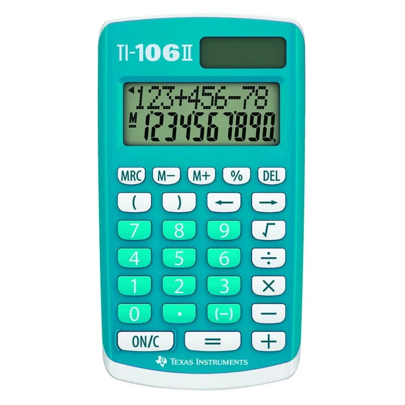 Rekenmachine texas ti-106ii van Texas Instruments – productfoto