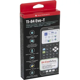 Rekenmachine TI-84 Evo-T zwart van Texas Instruments – productfoto 4 van 5