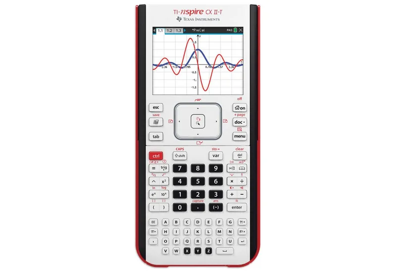 Taschenrechner TI-Nspire CX II-T von Texas Instruments – Produktfoto