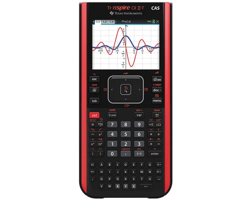 Taschenrechner TI-Nspire CX II-T CAS von Texas Instruments – Produktfoto