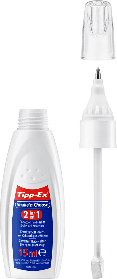 Korrekturflüssigkeit , Shake, n Choose, , 15 ml von Tipp-Ex – Produktfoto