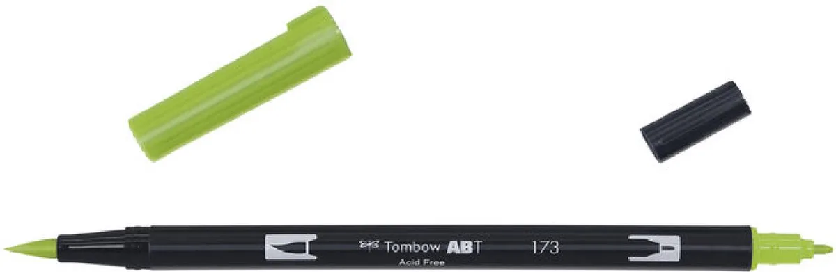 ABT Dual Brush Pen 173 - Incl. Goodie von Tombow in Willow Green – Produktfoto
