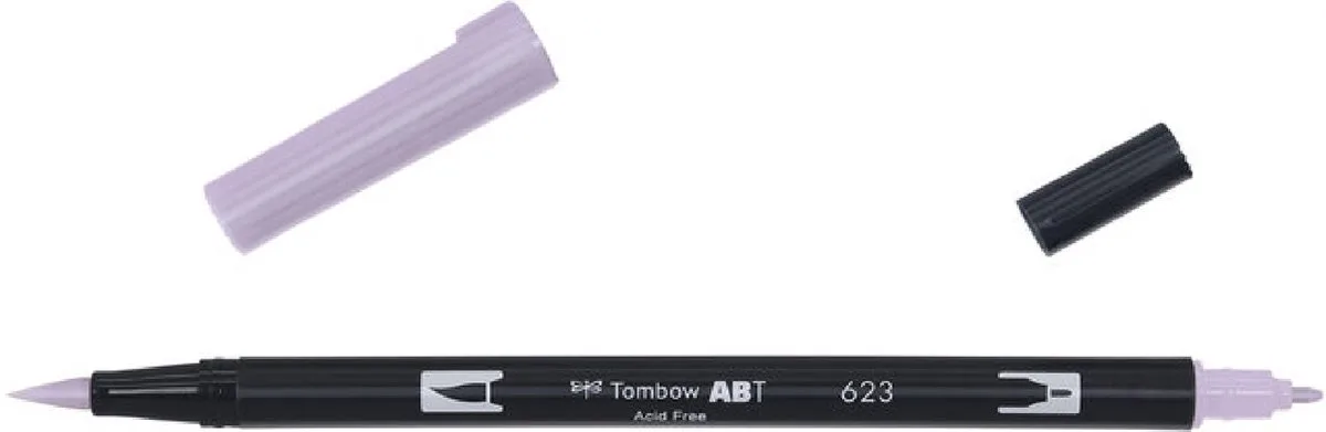 ABT Dual Brush Pen 623 - Incl. Goodie fra Tombow i Purple Sage – produktbillede