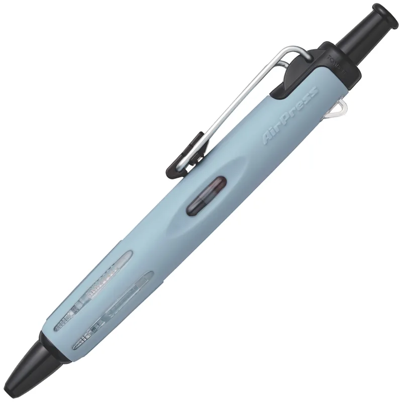 Druckkugelschreiber , AirPress Pen, , blau-grau/schwarz de Tombow – photo produit