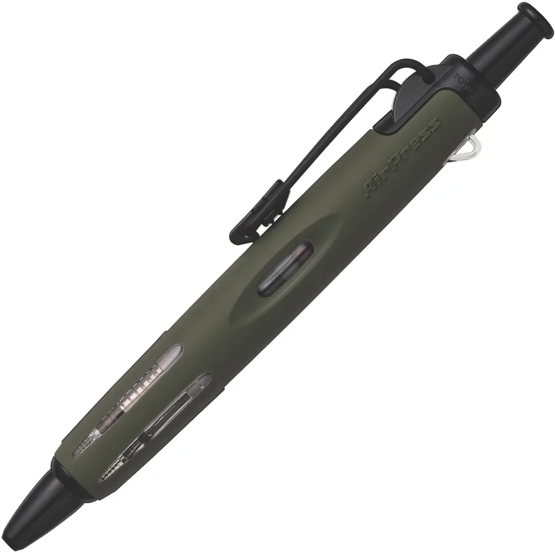 Druckkugelschreiber , AirPress Pen, , khaki/schwarz de Tombow – photo produit