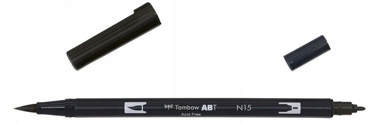 Dubbelzijdige Aquarel Stiften - 6 Stuks van Tombow in Meerkleurig – productfoto