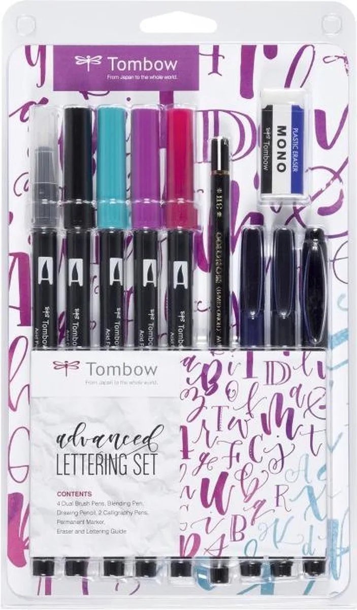 Handlettering - Advanced van Tombow in Set – productfoto