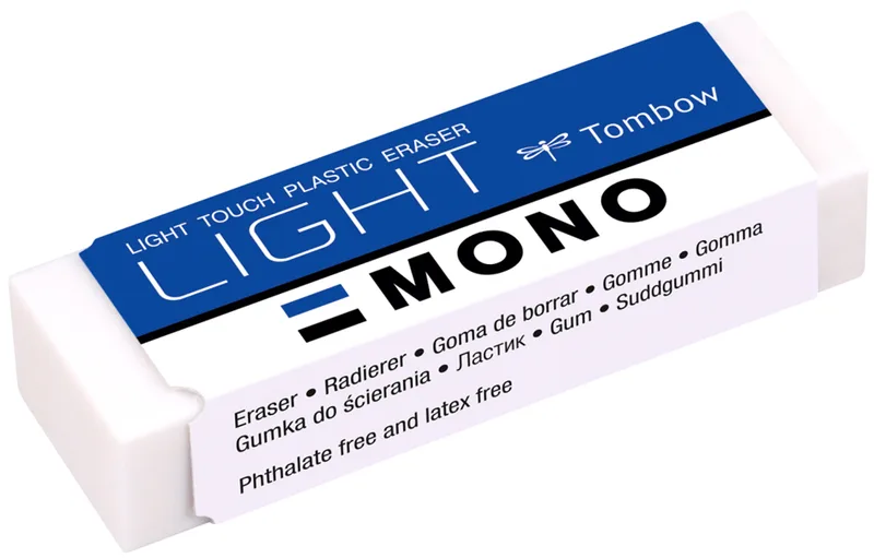 Kunststoff-Radierer , MONO light, , weiß von Tombow – Produktfoto