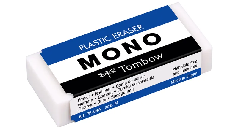 Kunststoff-Radierer , MONO M, , weiß von Tombow – Produktfoto