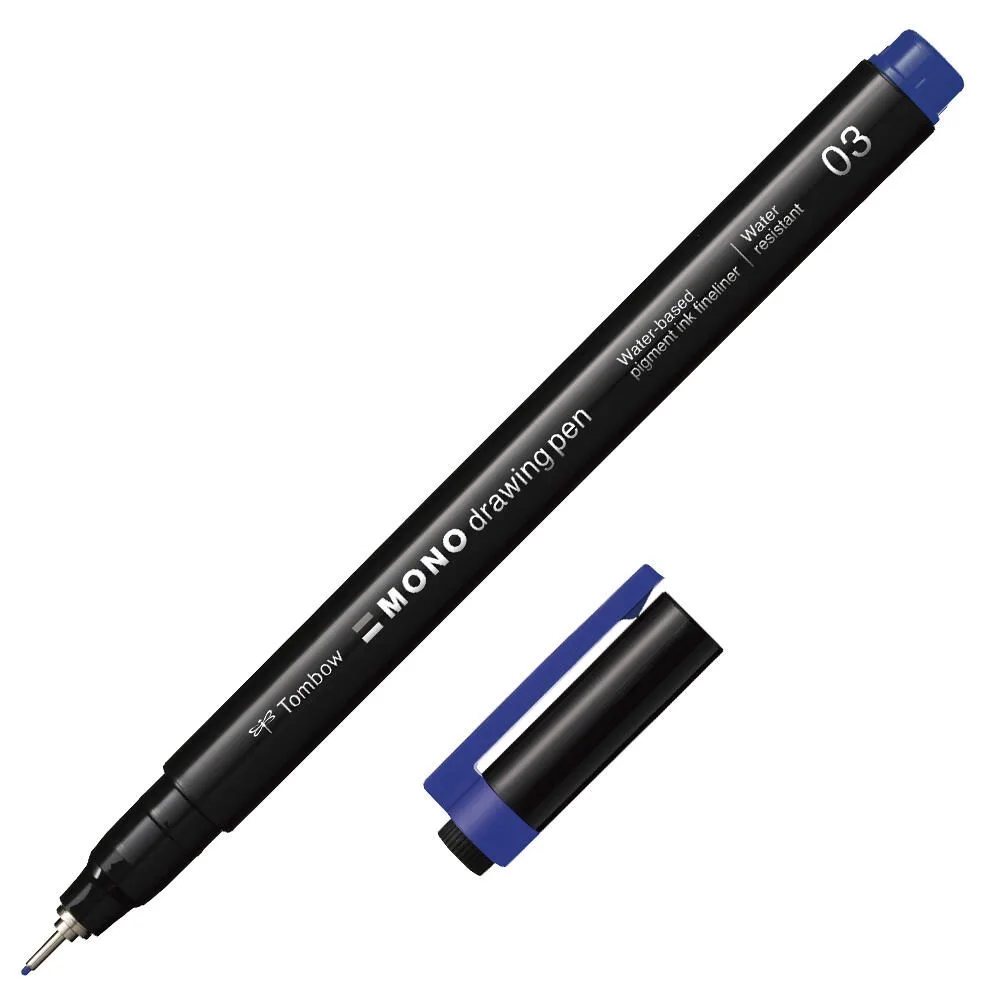MONOdrawing Fineliner blau 0,35 mm, 1 St. by Tombow – product photo