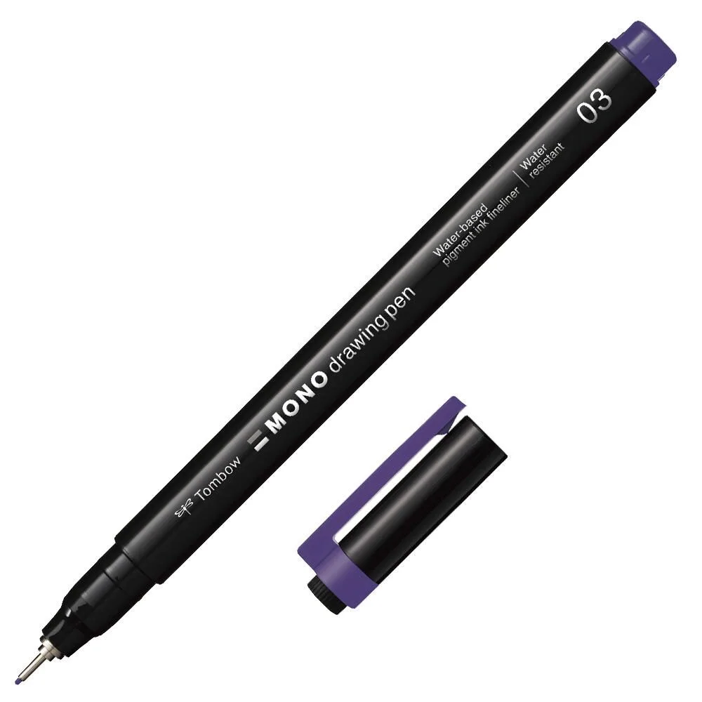 MONOdrawing Fineliner lila 0,35 mm, 1 St. von Tombow – Produktfoto