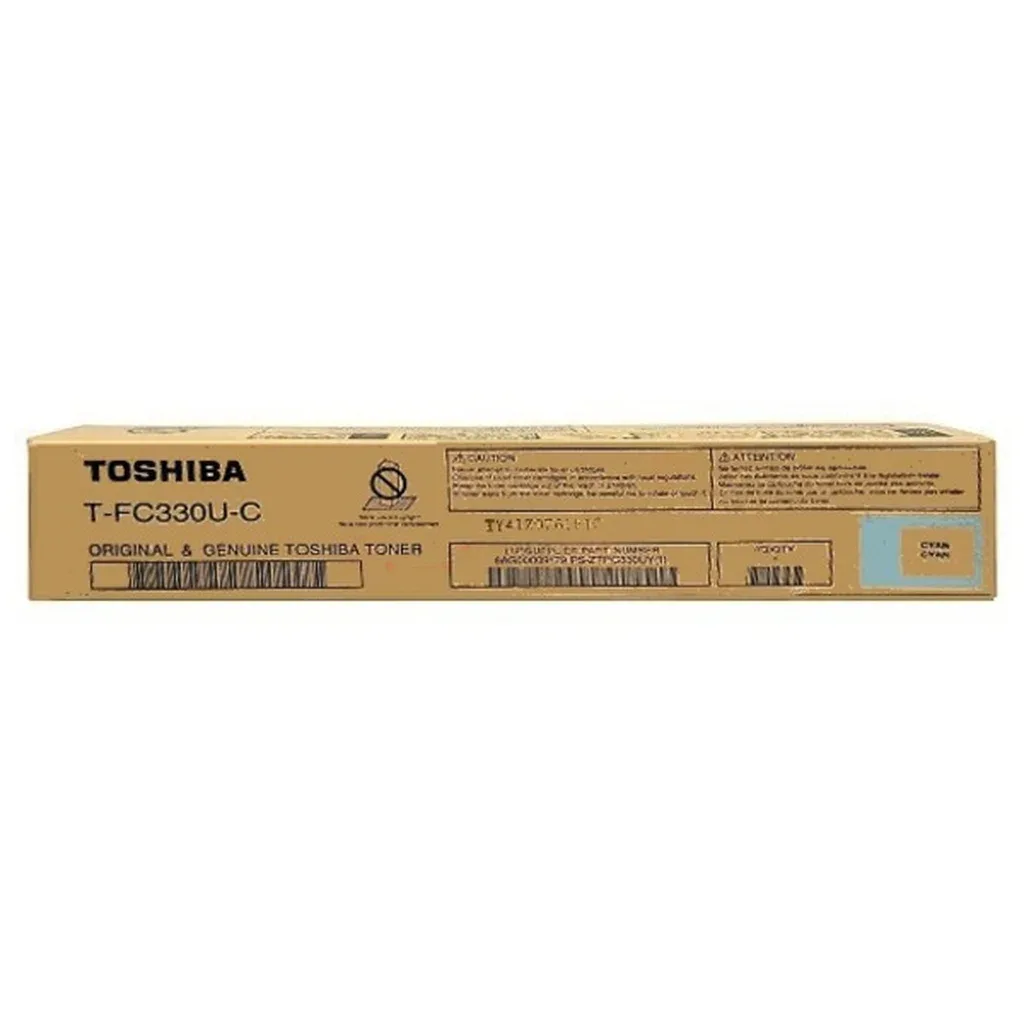 Toner cyan, 17.400 sider T-FC330UC N/A fra Toshiba – produktbillede