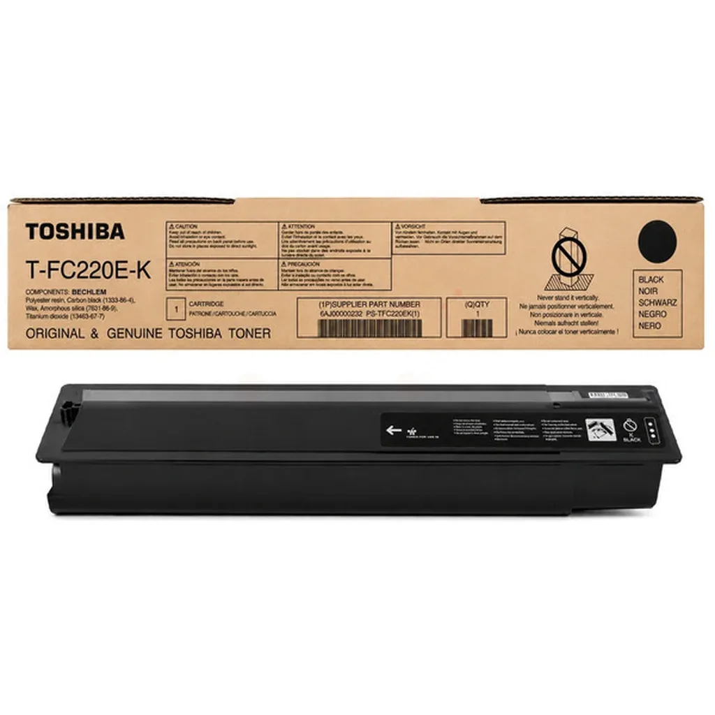 Toner T-fc220ek E-studio2020ac/2520ac de Toshiba – photo produit
