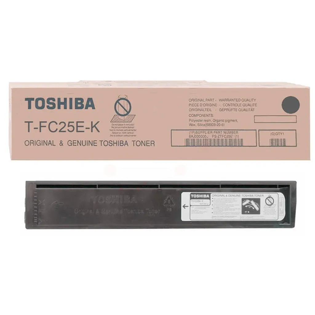 TOSHIBA T-FC 25 EK Toner sort 6AJ00000075 N/A fra Toshiba – produktbillede