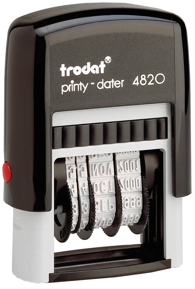 Tampon dateur Printy Dater 4820, auto-encreur von Trodat – Produktfoto