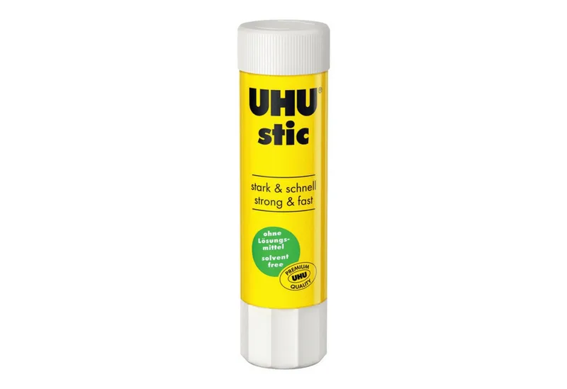Klebestift Klebestift stic, ohne Lösungsmittel, Stiftform mit 8,2 g UHU 60, (3-tlg) van UHU – productfoto