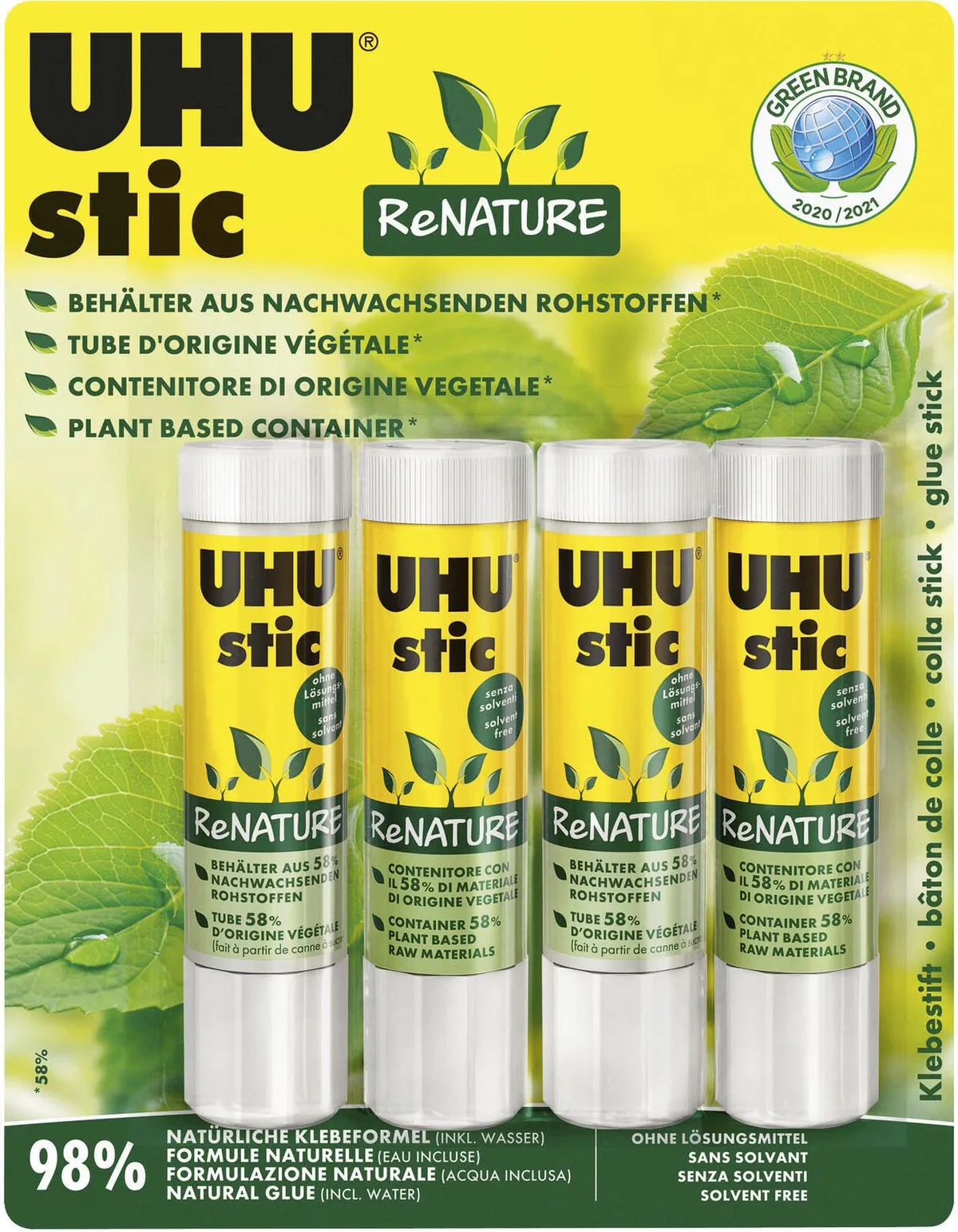 Klebestifte 4x 21,0 g de UHU – photo produit