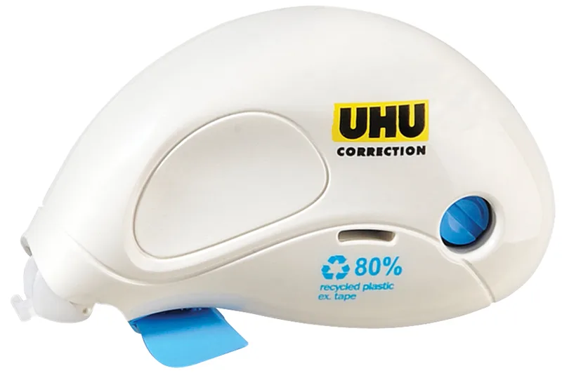 Korrekturroller Compact, weiß, 5 mm x 10 m von UHU – Produktfoto