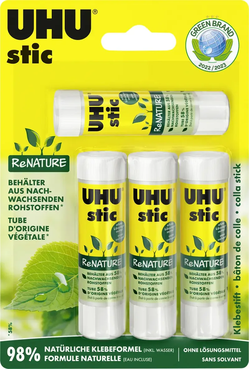 Lijmstift ReNATURE 8.2 g 36750 4 stuk(s) by UHU – product photo