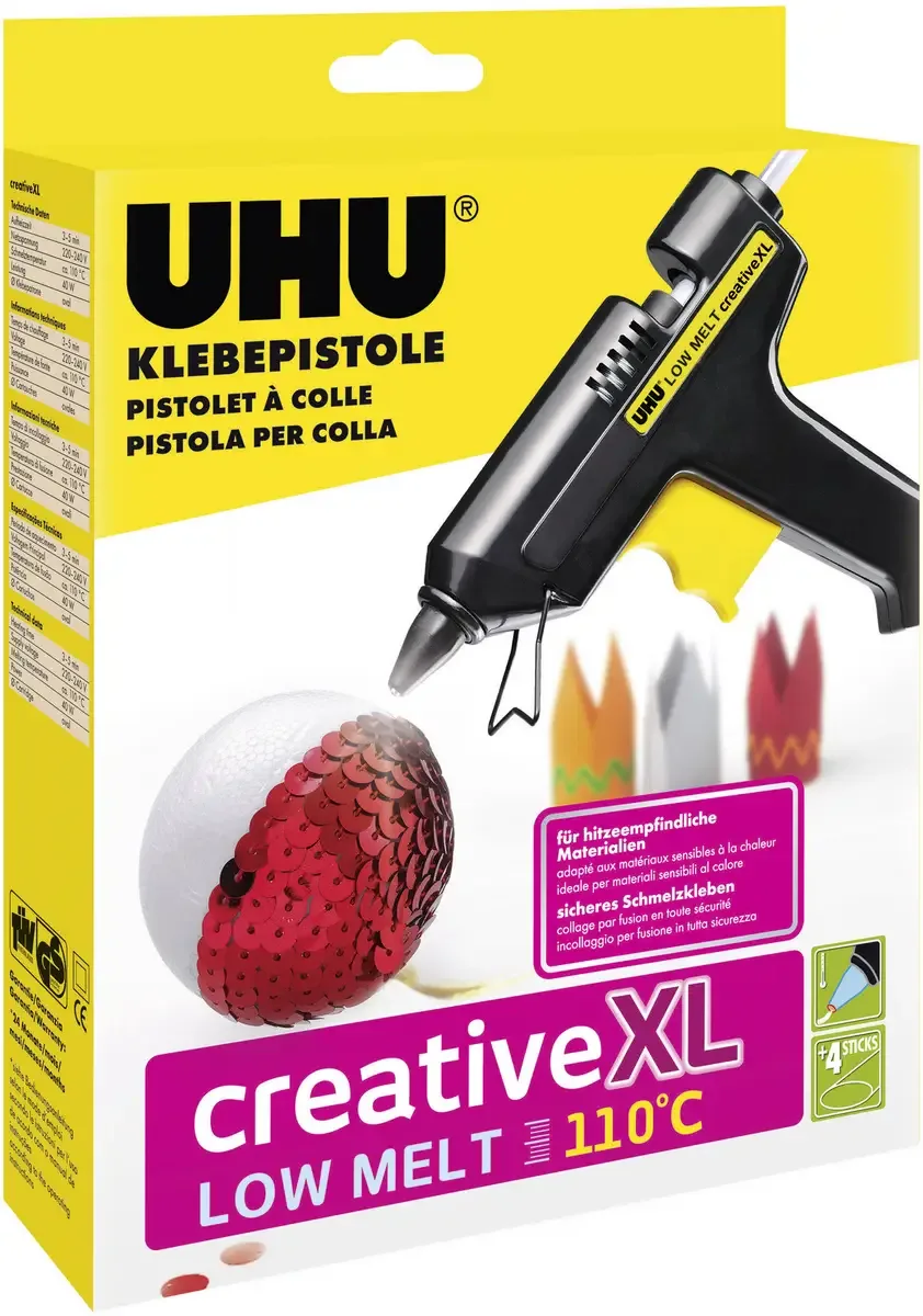 Low Melt Creative XL Lijmpistool 11 mm 40 W 1 stuk(s) van UHU – productfoto