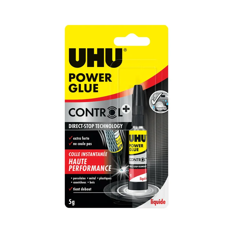 POWER GLUE LIQUIDE CONTROL + Tube 5 ml von UHU – Produktfoto