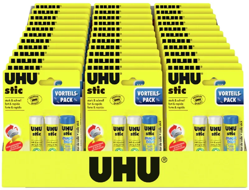 Schulmodul: Klebestift stic + Klebestift stic Magic von UHU – Produktfoto