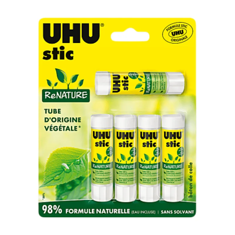 STIC 8,2g ReNATURE x5 PACK PROMO von UHU – Produktfoto