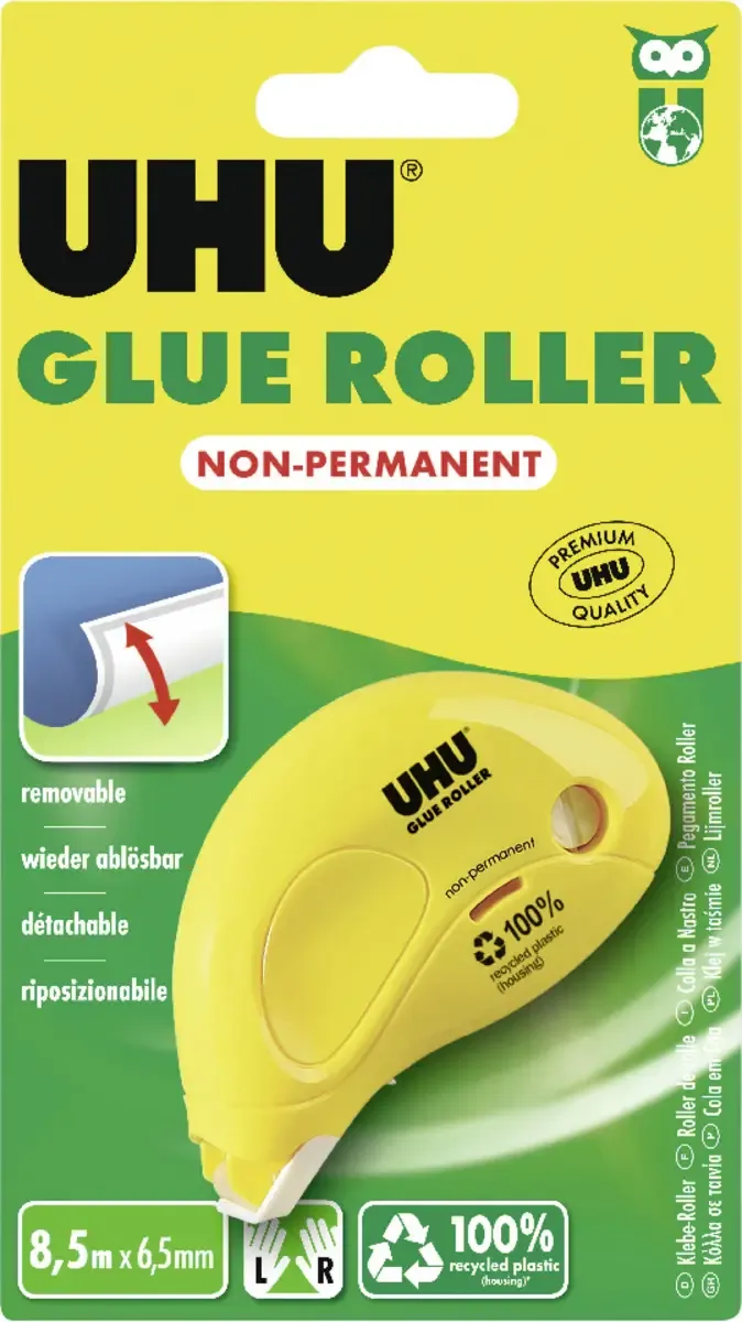 UHU 50520 Korrekturroller Transparent (L x B) 8.5 m x 6.5 mm 1 St. van UHU – productfoto