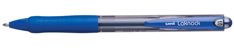 balpennen Laknock schrijfbreedte 0,4 mm, schrijfpunt: 1 mm, medium punt, blauw by uni-ball – product photo