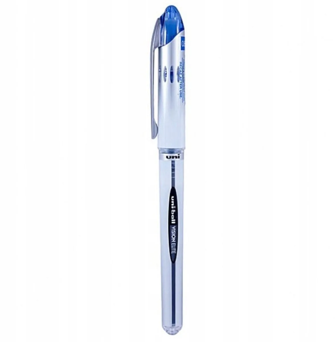 Blauwe Rollerball Pen - Ideaal voor School en Kantoor de uni-ball en Bleu – photo produit