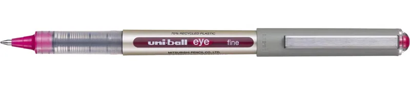 Eye Fine roller Eco, schrijfbreedte 0,5 mm, bordeaux by uni-ball – product photo
